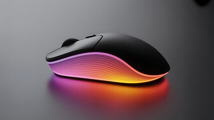 Illuminated Wireless Gaming Mouse with RGB Lighting