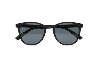 Fototapeta premium Stylish Black Round Sunglasses Perfect Summer Accessory for Men & Women