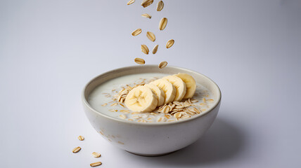 Oatmeal with Banana and Milk: A Healthy Breakfast