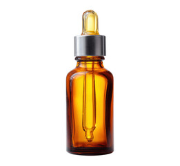 Natural essential oil dropper bottle for wellness and beauty