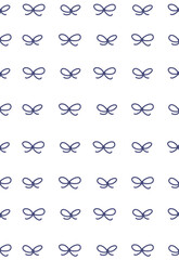 Seamless Bow Pattern Background