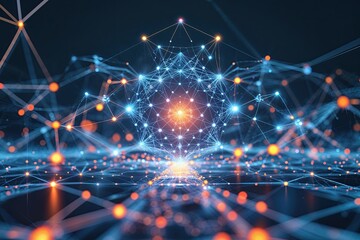 Obraz premium Advanced Neural Network Visualization in Big Data and Cyber Technology Environment