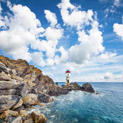 Unbelivable view of Capo Ferro Lighthouse.