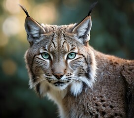 Fototapeta premium portrait of a lynx