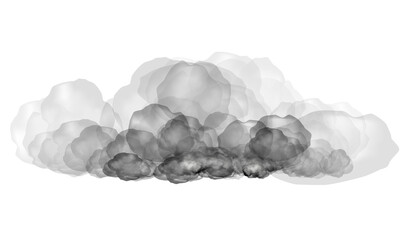 fog realistic smoke isolated on transparent png