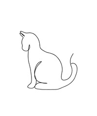 cat icon vector coloring pages 