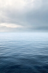 coastal landscape, serene photo backdrop vertical (generative AI)