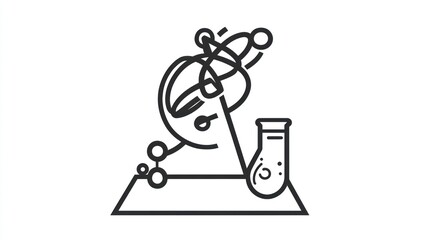 Scientific research concept