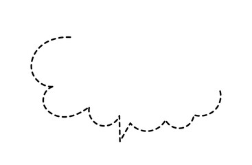 手書き風ベクター吹き出し