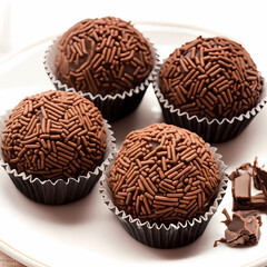 Brigadeiro de chocolate gourmet 