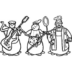 Schneem&auml;nner mit Pers&ouml;nlichkeit - 5