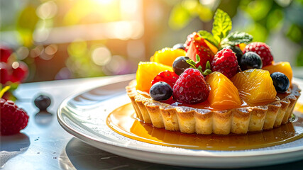 Delicious Fresh Fruit Tart