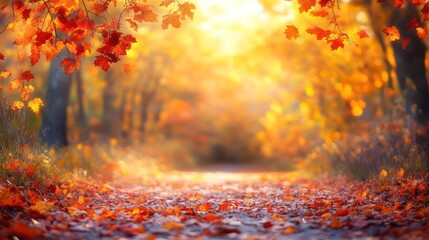 Autumn forest path (5)