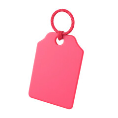 Discount tag 3D Icon isolated on white and transparent background
