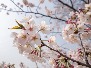 Obraz premium pink cherry blossom