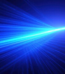 Fototapeta premium Abstract blue ray light streaks, shimmering texture, wave, light background