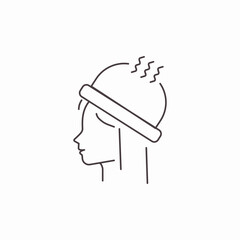 hair steamer  icon sign vector