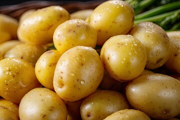 premium quality details fresh baby potatoes