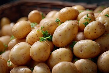 premium quality details fresh baby potatoes