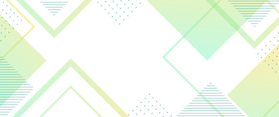 Abstract geometric background, green and yellow gradietn, shape ,abstarct memphis. For template business,cover ads,website,etc.Vector eps 10