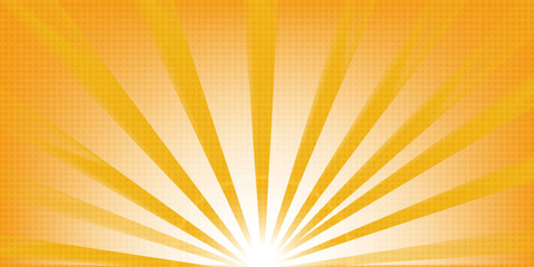 Obraz premium orange sun rays background design template