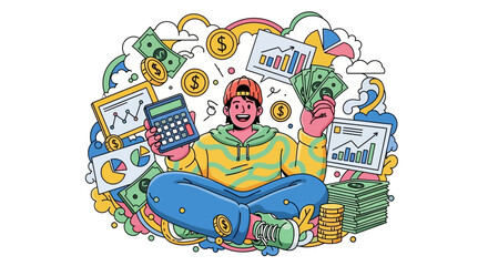 Financial Literacy and Money Management Concept