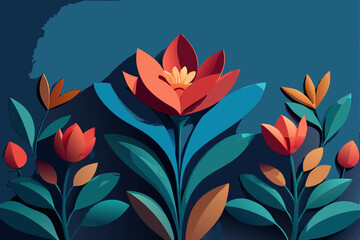 red and yellow tulips