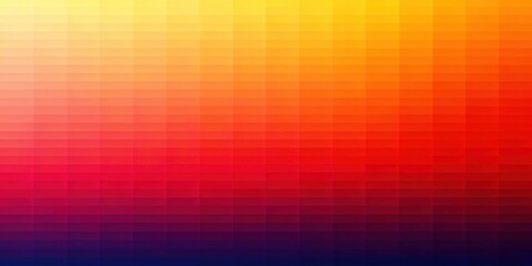 Vibrant Sunset Hues A Stunning Gradient of Warm Colors from Yellow to Deep Red, Perfect for Backgrounds and Design Projects