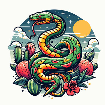 python vector illustration
