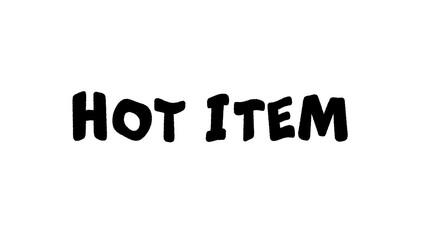 波打つ動きが美しい黒色テキスト 背景透過デザイン