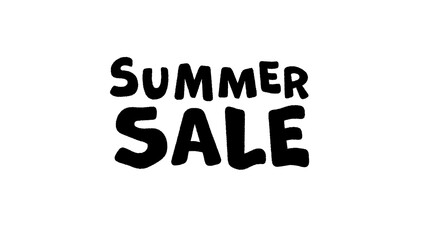 波打つ動きが美しい黒色テキスト 背景透過デザイン