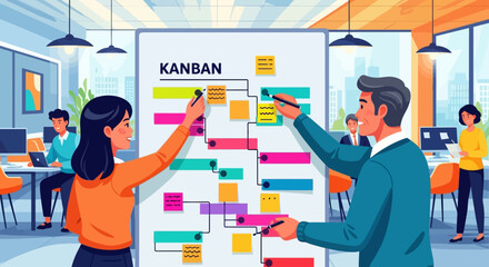 Kanban Method Visualize Workflow, Boost Teamwork, and Improve Productivity