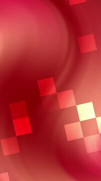 Red background with abstract squares, suitable for fallthemed designs, invitations, stationery, social media graphics, and seasonal projects.