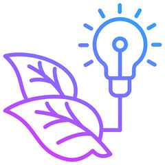 Sustainable Energy Icon