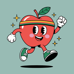 Running Apple with Headband