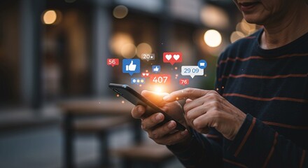 Young professionals use mobile devices for business communication, leveraging digital technology and internet networks for virtual success