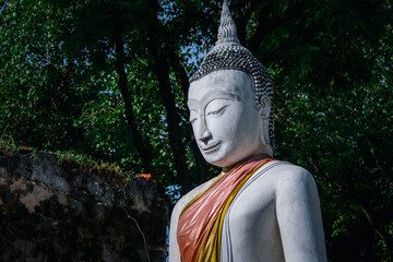 Wat Phra Si Rattana Mahathat or Wat Phra That. This temple is at least 600 years old and was once in the heart of the ancient town of Suphannaphum.