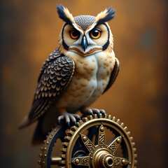 Obraz premium great horned owl