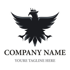Eagle logo template