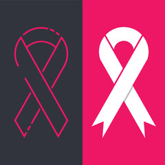 Breast cancer ribbon