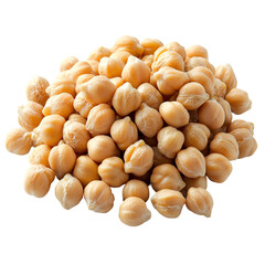 A Pile of Dried Chickpeas Healthy Food Ingredient