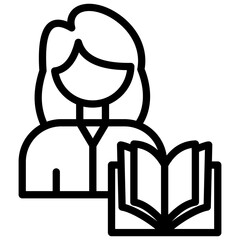 ebook author line icon