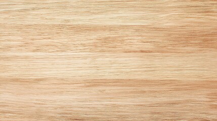 Fototapeta premium Beige light wood background texture for product presentation, flat lay, top view, high - resolution, soft color, warm white balance, frontal lighting. Product display and photography setup concepts.