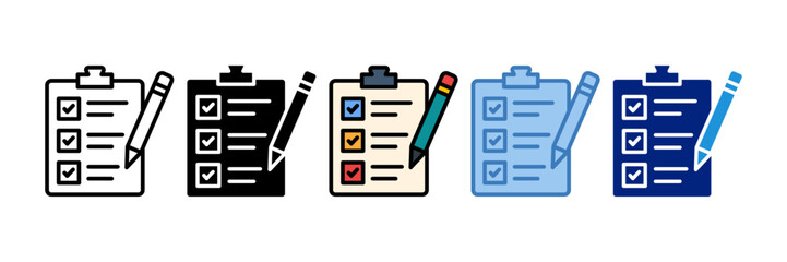 Checklist Icon Element For Design