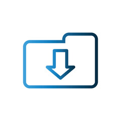 Fototapeta premium Folder icon design template