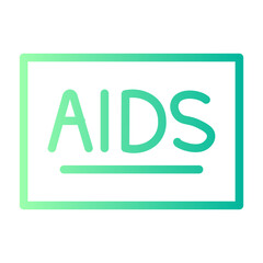aids gradient icon