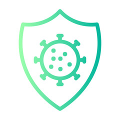 immune system gradient icon