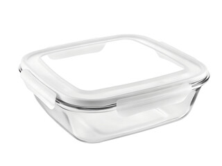 Glass food container