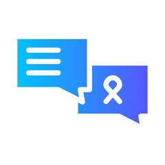 communications gradient icon