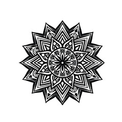  Intricate Tribal Mandala Pattern Line Art (2).eps